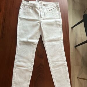 J Crew White Skinny Jeans NWT
